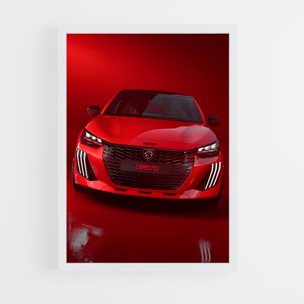 Poster Cadillac Revolution – affiche Peugeot (vue 3)